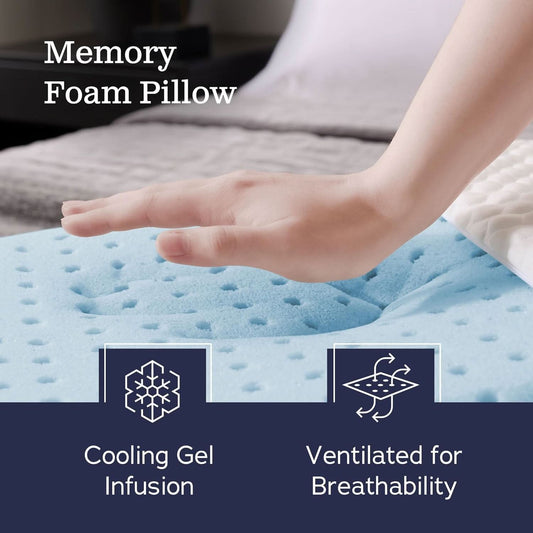 Marshmallow Cooling Memory Pillow