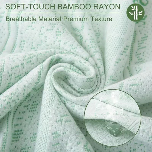 Marshmallow BambooShield Mattress Protector