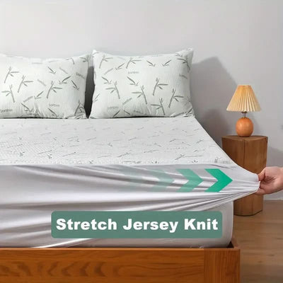 Marshmallow BambooShield Mattress Protector