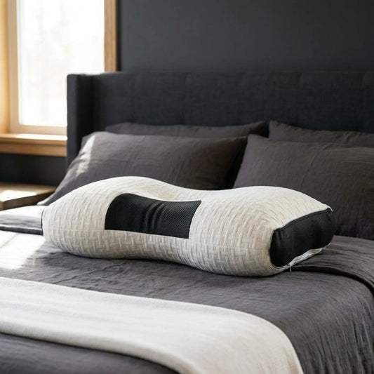 Hybrid Pillow For Back & Side Sleepers - Neck & Shoulder Support Pillow