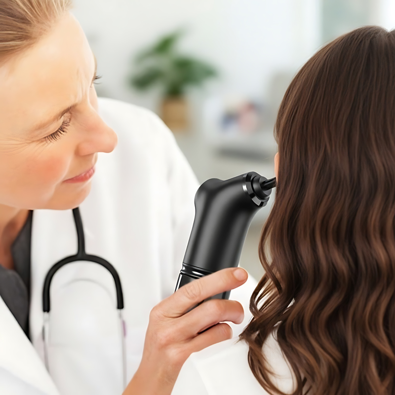 Comfortable, controlled rinsing at home