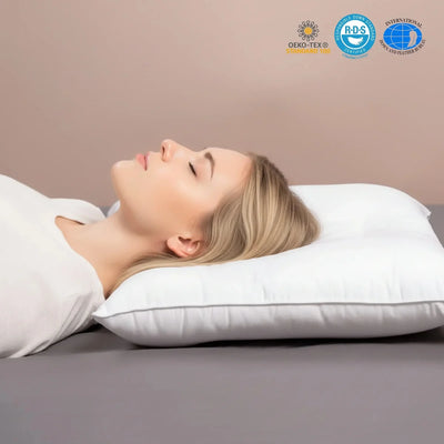 Pure Cotton Low Loft Pillow