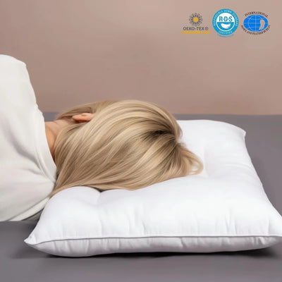 Pure Cotton Low Loft Pillow