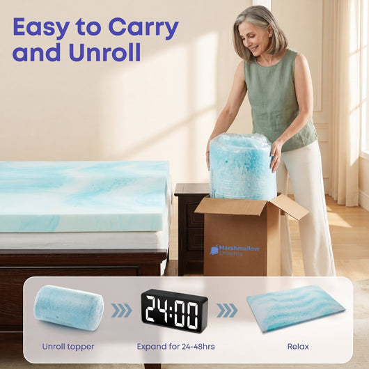 Marshmallow Mattress Topper