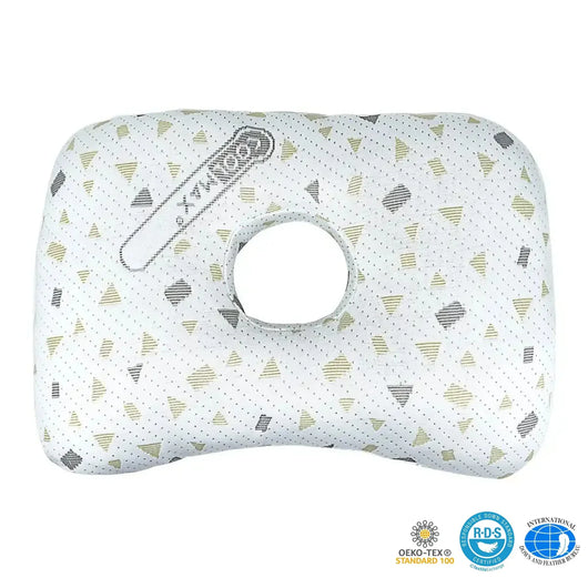 Ear Piercing Donut Pillow – Pain Relief for Side Sleepers
