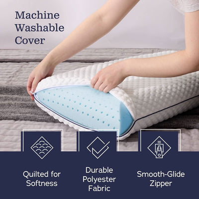 Marshmallow Cooling Memory Pillow