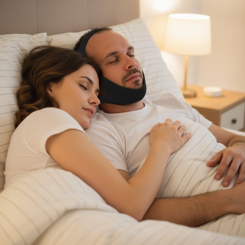 Gentle Support for Quieter, Cooler Sleep