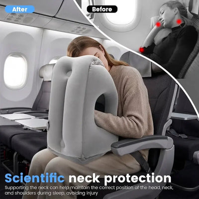 Travel Pillow Inflatable Headrest