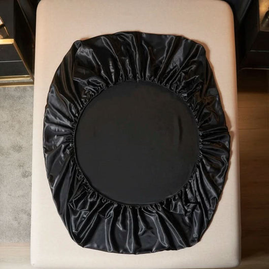 Polyester Satin Bedding Sheet And Pillowcases