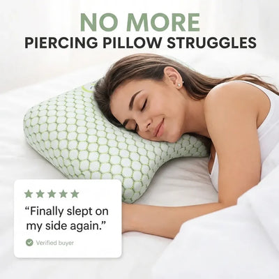 Ear Piercing Donut Pillow – Pain Relief for Side Sleepers