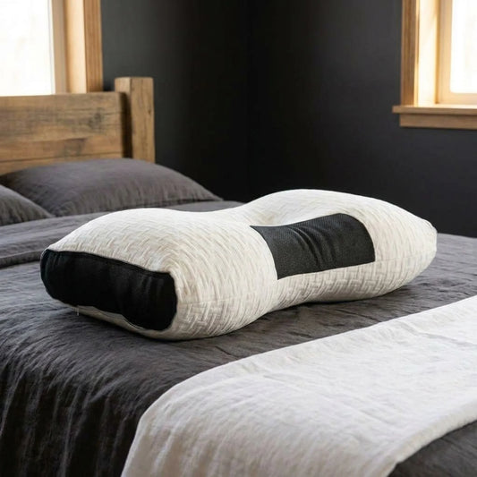 Hybrid Pillow For Back & Side Sleepers - Neck & Shoulder Support Pillow
