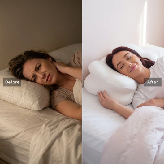 CloudRest Ergonomic Pillow - For Side & Back Sleepers