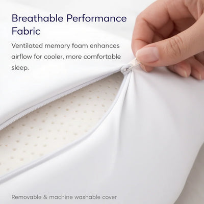 CloudRest Ergonomic Pillow - For Side & Back Sleepers