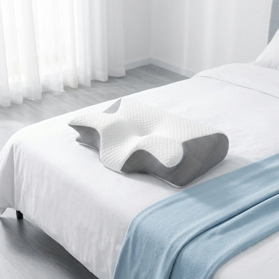 Orthopedic Memory Foam Pillow - For Back & Side Sleepers