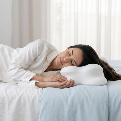 CloudRest Ergonomic Pillow - For Side & Back Sleepers