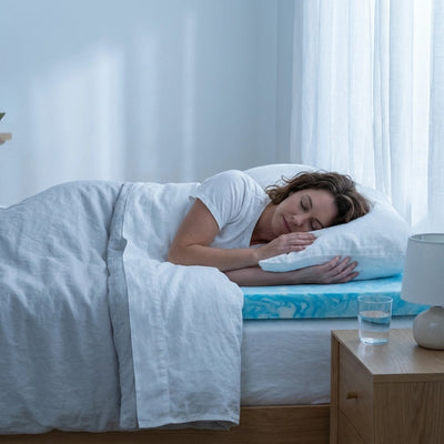 2.5-lb. Gel Swirl Memory Foam Topper